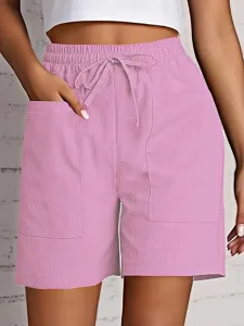damen-bermudashorts-stoffhosen-komfort-l-rosa-6