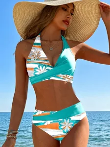 damen-bikini-2-teiliges-badeanzug-frech-grun-1