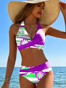 damen-bikini-2-teiliges-badeanzug-frech-purpur-3
