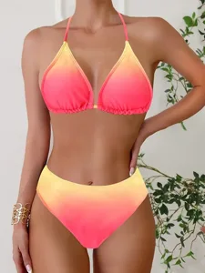 damen-bikini-2-teiliges-badeanzug-slips-rote-5