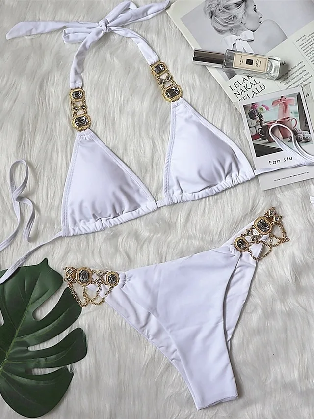 damen-bikini-2-teiliges-badeanzug-string-wei-5