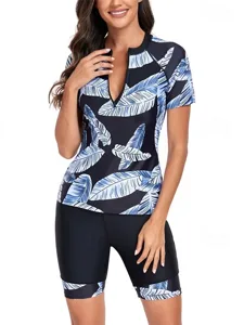 damen-bikini-zweiteiler-tropisch-bedruck-dunkelblau-1