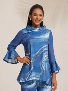 damen-bluse-blau-blumendruck-stretch-chi-blau-1