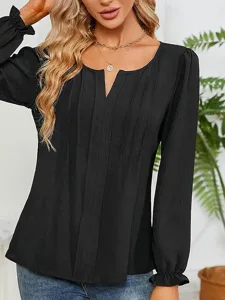damen-bluse-einfarbig-elegant-taglich-st-default-9