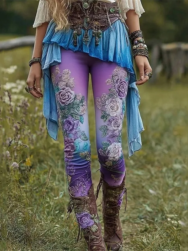 damen-bluse-grafik-vintage-alltag-casual-purpur-11