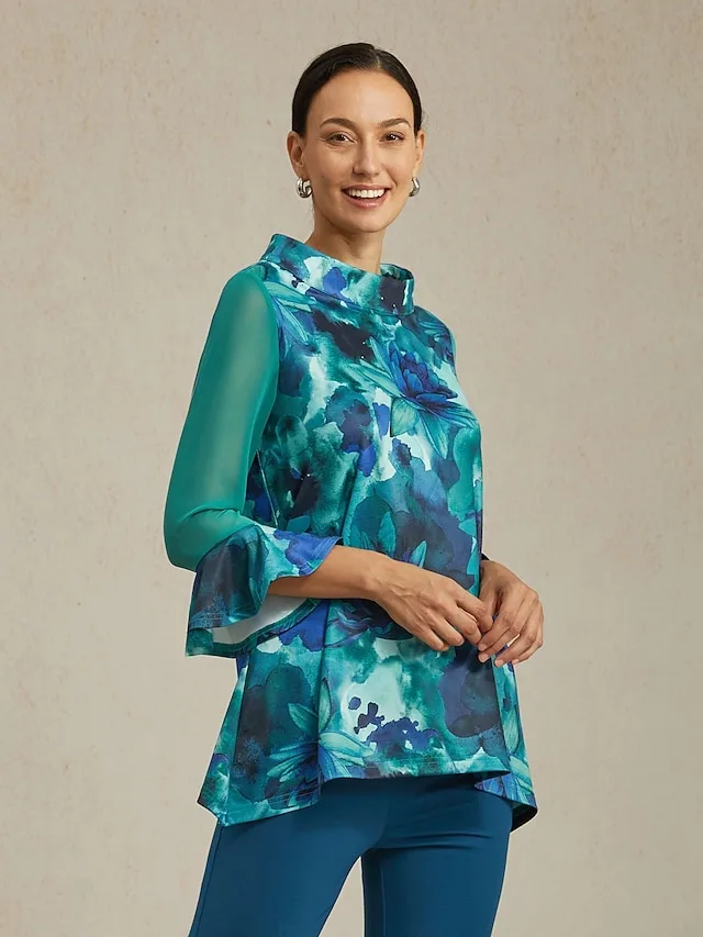 damen-bluse-grun-batik-blumenmuster-stre-default-2