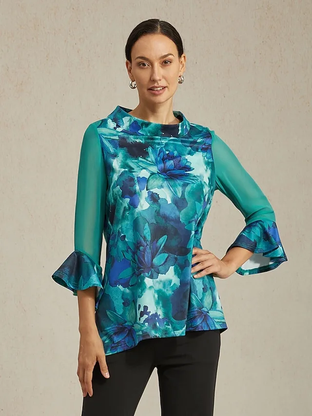 damen-bluse-grun-batik-blumenmuster-stre-default-5