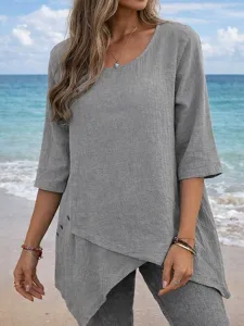 damen-bluse-hemd-aus-leinenimitat-knopfe-grau-1