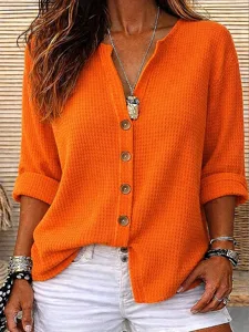 damen-bluse-hemd-aus-leinenimitat-knopfe-orange-29
