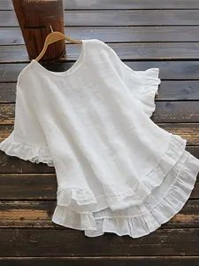 damen-bluse-kunstbaumwollleinen-rusche-e-wei-1
