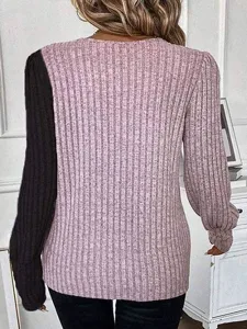 damen-bluse-patchwork-knopfe-geometrisch-default-2