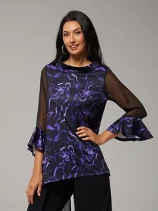 damen-bluse-schwarz-blumendruck-stretch-amethyst-1