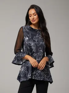 damen-bluse-schwarz-blumendruck-stretch-schwarz-1