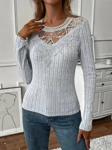 damen-bluse-spitze-patchwork-einfarbig-e-default-2