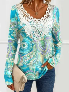 damen-bluse-tunika-spitze-verknupfung-v-hellgrun-24