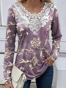 damen-bluse-tunika-spitze-verknupfung-v-purpur-18