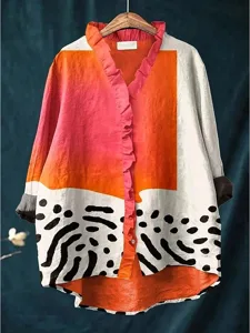 damen-boho-hemd-gerafft-rusche-grafik-ge-orange-1