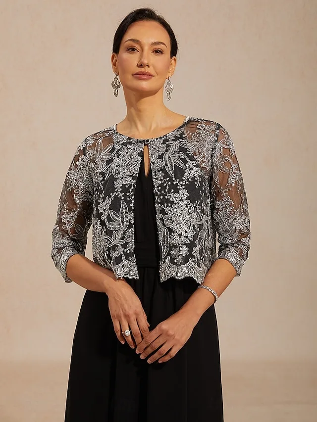 damen-bolero-jacke-schnurung-pailletten-schwarz-1