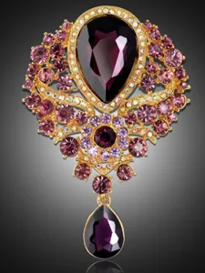 damen-broschen-birne-solitar-party-damas-purpur-4