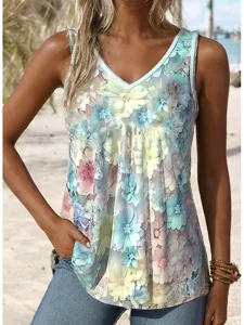 damen-cami-top-floral-grafik-alltagsstil-leicht-blau-1