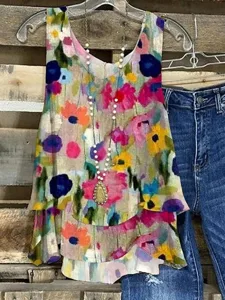 damen-camisole-tank-top-floral-lassig-ar-rosa-1