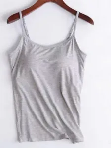 damen-camisole-tanktop-einfarbig-taglich-grau-5
