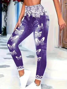 damen-caprihose-leggings-urlaub-mode-haw-violett-4