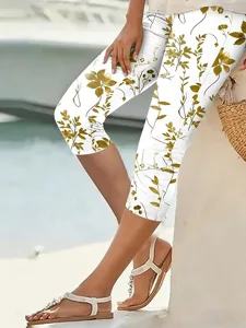 damen-caprihose-leggings-urlaub-stilvoll-gelb-4