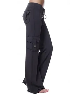 damen-cargo-hosen-hose-sommerhose-urlaub-schwarz-2