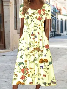 damen-casual-kleid-a-linie-kleid-sommerk-gelb-2