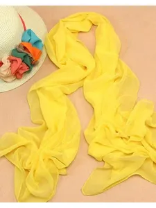 damen-chiffon-schals-partyabend-strasse-gelb-11