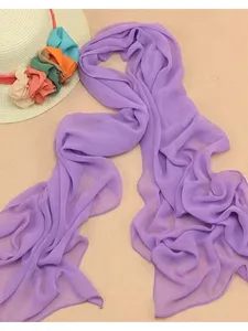 damen-chiffon-schals-partyabend-strasse-purpur-10