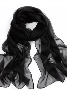 damen-chiffon-schals-partyabend-strasse-schwarz-3