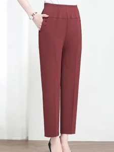 damen-chinos-gerade-lassig-knochellang-m-weinrot-4