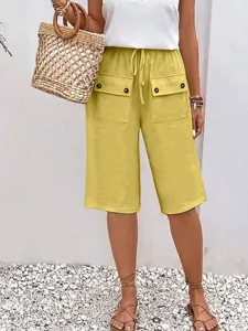 damen-chinos-shorts-urlaub-streetwear-ba-gelb-5