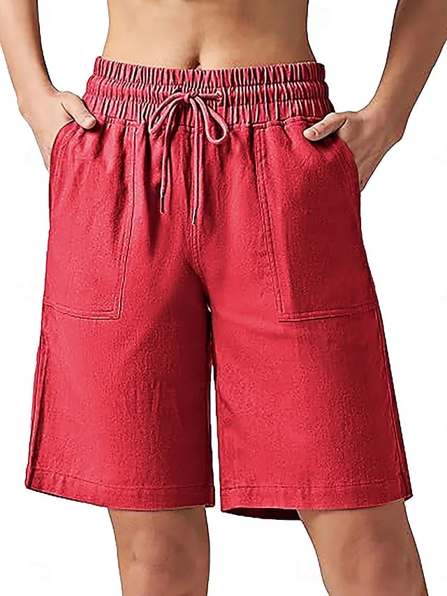damen-chinos-shorts-urlaub-streetwear-ba-ziegelrot-4