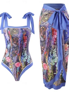 damen-einteiler-badeanzug-boho-monokini-purpur-1