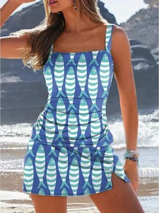 damen-einteiler-badeanzug-boho-rock-eleg-blau-14