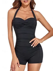 damen-einteiler-badeanzug-figur-formende-schwarz-2