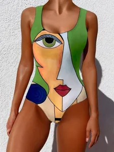 damen-einteiler-badeanzug-figurbetonend-grun-2