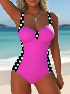 damen-einteiler-badeanzug-slimming-unter-rosa-10