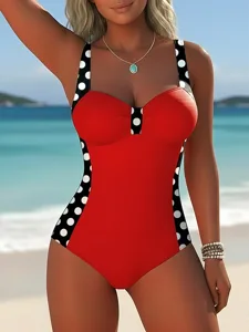 damen-einteiler-badeanzug-slimming-unter-rote-1