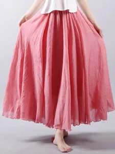 damen-elegant-bohemien-vintage-lassig-ma-hell-rot-3