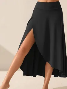 damen-elegant-niedlich-midi-hohe-taille-schwarz-3