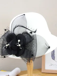 damen-fischerhut-party-hochzeit-besonder-vierblattriges-netz-1