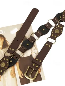 damen-gurtel-pu-schwarz-braun-taillengur-braun-1