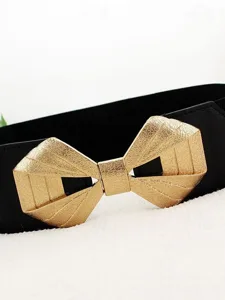 damen-gurtel-pu-schwarz-gold-taillengurt-gold-2