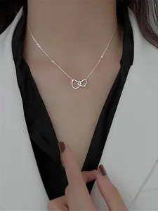 damen-halskette-mode-outdoor-herz-halske-silber-6