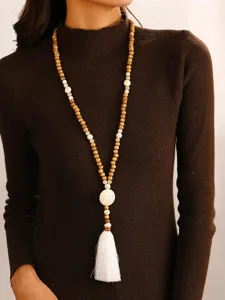 damen-halskette-mode-strae-farbblock-hal-braun-3