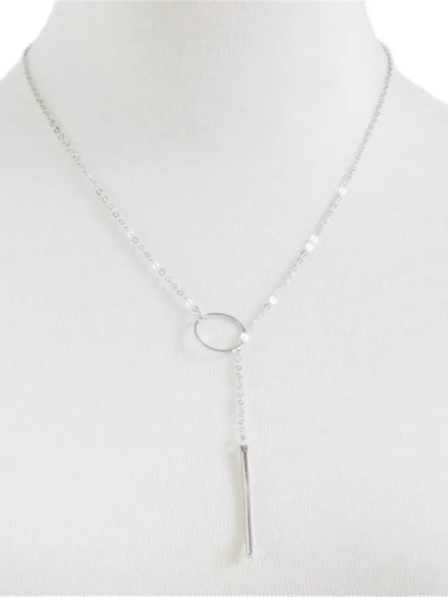 damen-halsketten-schick-modern-taglich-g-silber-4